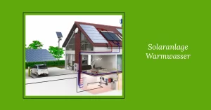 Solaranlage Warmwasser