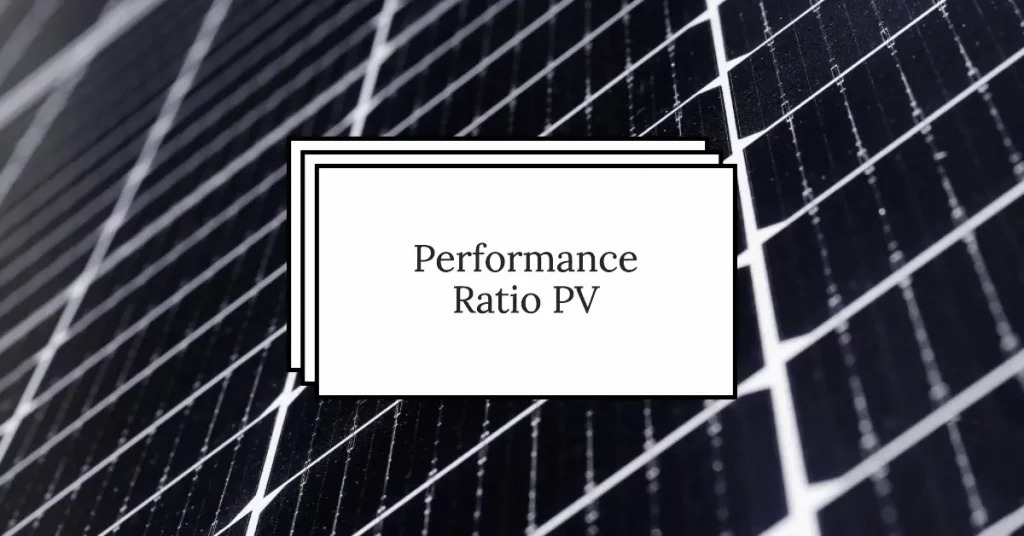 Faszinierende Enthüllung: Performance Ratio PV
